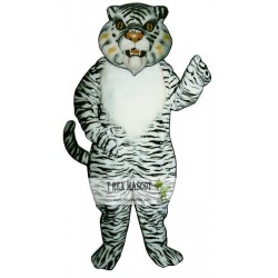 White Tiger Mascot Costume