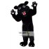 Fierce Black Panther Mascot Costume