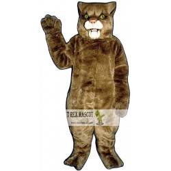 Brown Wildcat Mascot Costume