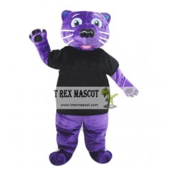 Purple Panther Mascot Costume Animal Costume For Adult