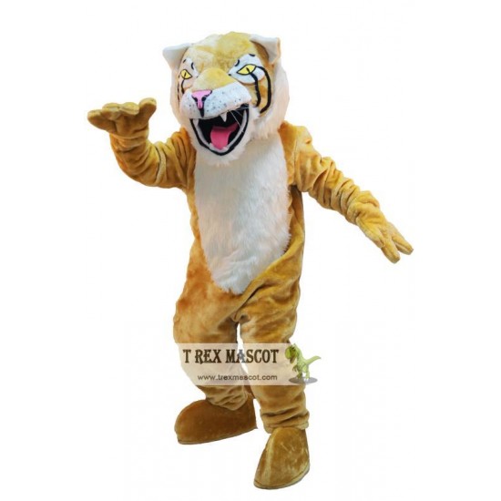 Fierce Wildcat Mascot Costume