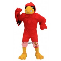 Red Fierce Cardinal Mascot Costume