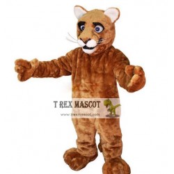 Little Leopard Panther Cat Cougar Cub Mascot Costume