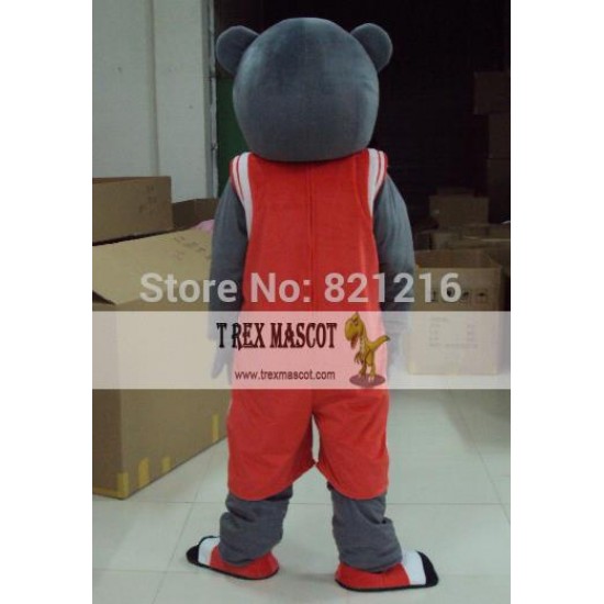 Clutch The Rockets Bear Mascot Costume