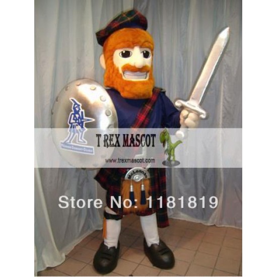 The Highlander Mascot Costume