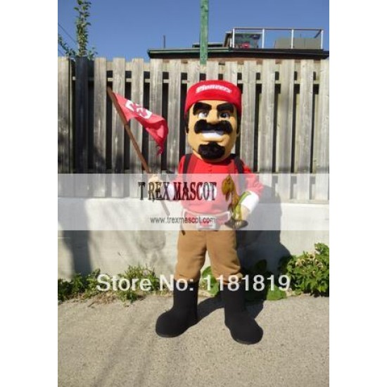 Pioneer Mascot Costume