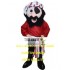 Red Pirate Mascot Costume