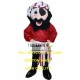 Red Pirate Mascot Costume