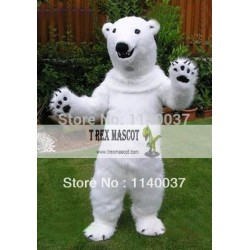 Polar Bear Mascot Costume