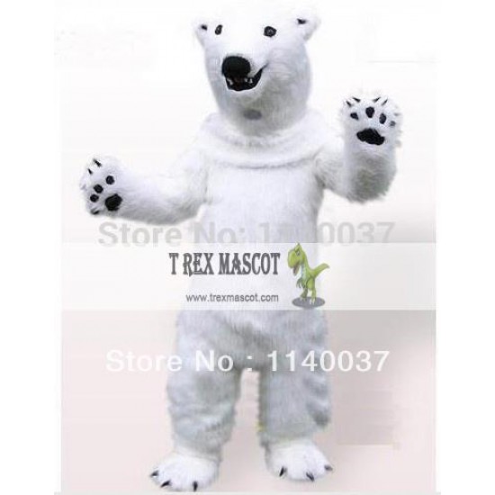 Polar Bear Mascot Costume