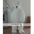 White Polar Bear Mascot Costume