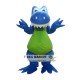 Blue Dragon Mascot Costume