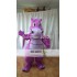 Purple Dragon Mascot Costume