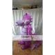 Purple Dragon Mascot Costume