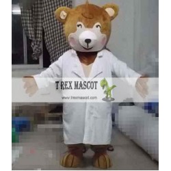 Doctor Bear Mascot Costume For Adult