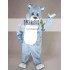 Light Blue Bear Mascot Costume