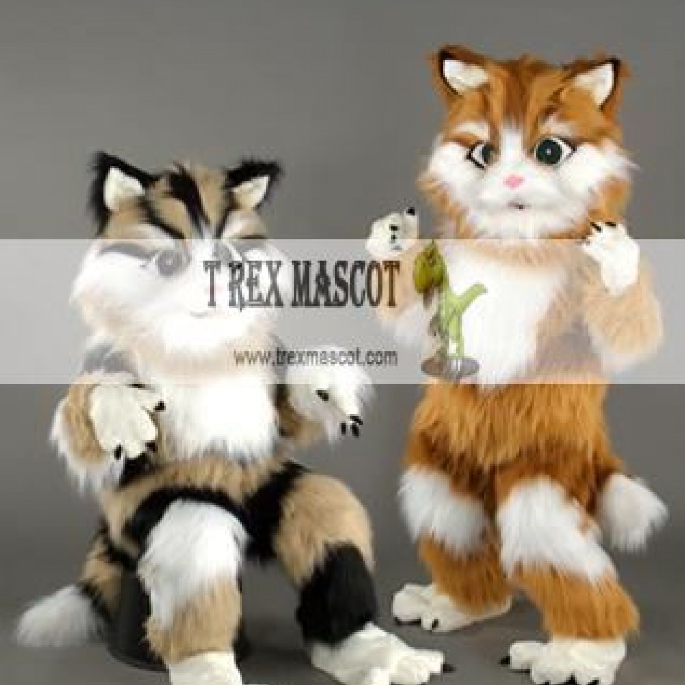 Realistic Cat Mascot Costume for Adult