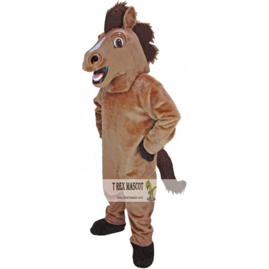 Friendly Horse Mascot Costume