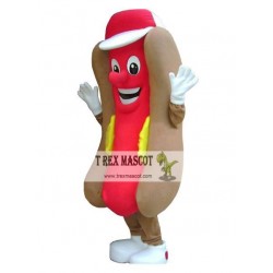 Hot Dog Food Mascot Costume