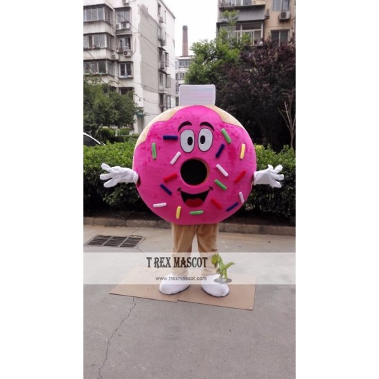 Donut Food Mascot Costume