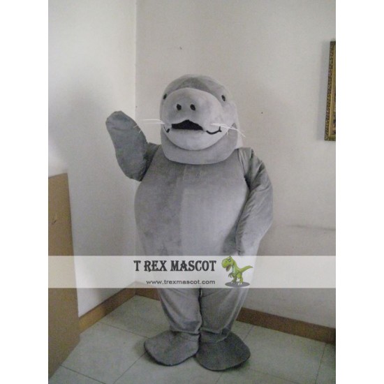 Manatee Sea Cow Mascot Costume