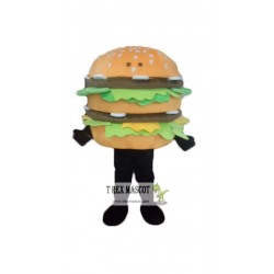 Hamburger Mascot Costume Food Mascots