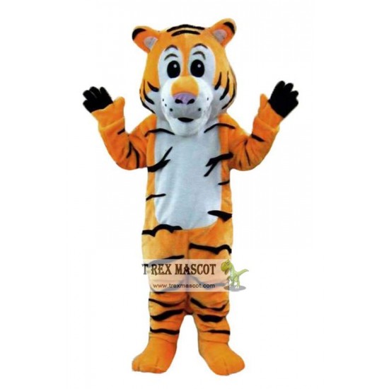 Cute Tiger Mascot Costume