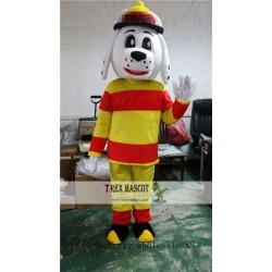 The Fire Dog Mascot Costume