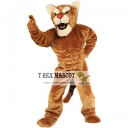 Cougar Power Cat Mascot Costume