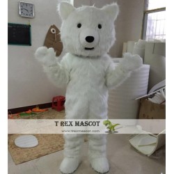 Polar Bear Mascot Costume for Adult