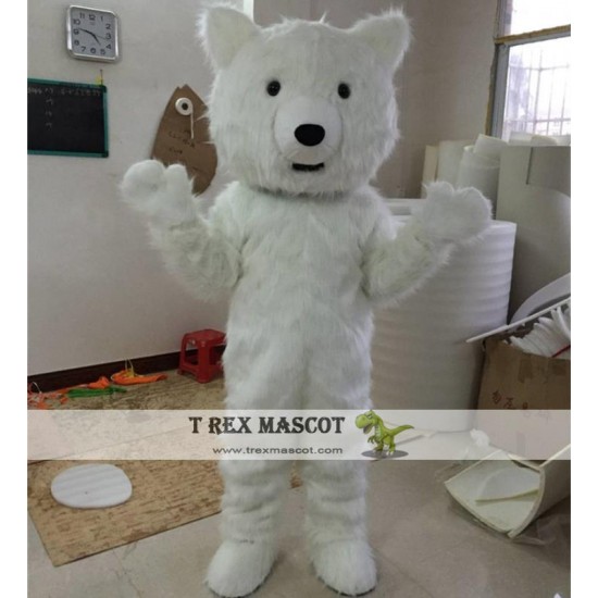 Polar Bear Mascot Costume for Adult