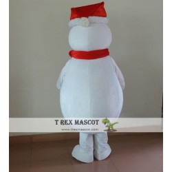 Snowman Mascot Costume for Adult