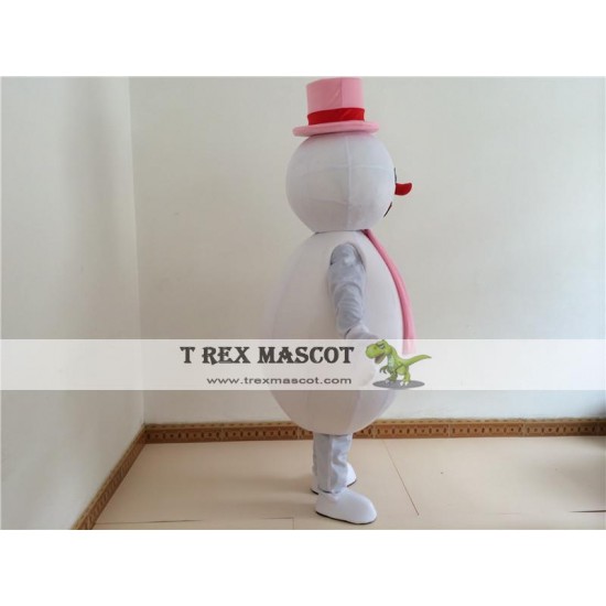 Snowman Mascot Costume for Adult