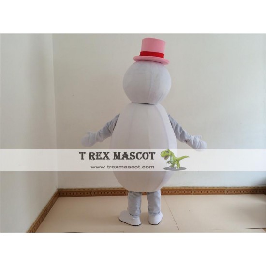 Snowman Mascot Costume for Adult