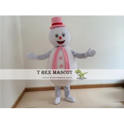 Snowman Mascot Costume for Adult