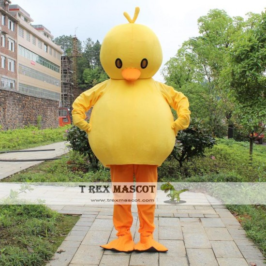 Yellow Duck Mascot Costume for Adult