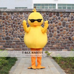 Yellow Duck Mascot Costume for Adult