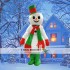 Snowman Mascot Costume for Adult