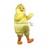 Yellow Chicken Furry Mascot Costume