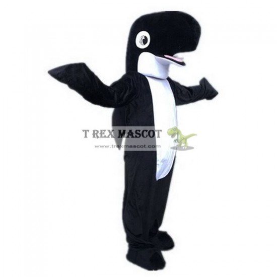 Black Shark Dolphin Mascot Costumes