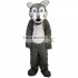 Grey Wolf Mascot Costumes