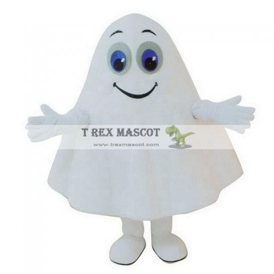 White Ghost Mascot Costumes