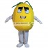 Yellow Pear Mascot Costumes