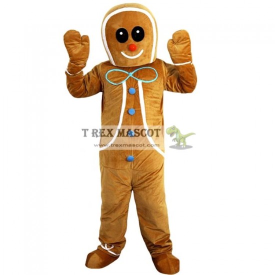 Gingerbread Man Mascot Costumes