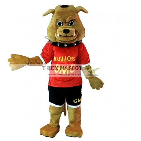 Christmas Carnival Bulldog Mascot Costumes