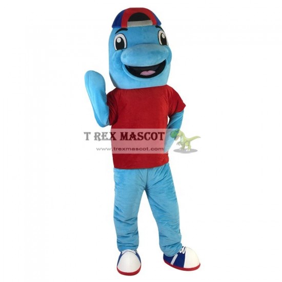 Sport Blue Dolphin Mascot Costumes