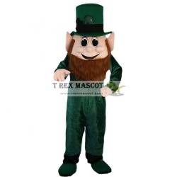 Green Dwarf Elf Genius Mascot Costumes for Party