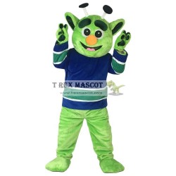 Green Elves Monsters Mascot Costumes