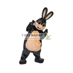 Grey Bunny Rabbit Mascot Costumes