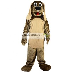 Brown Dog Mascot Costume